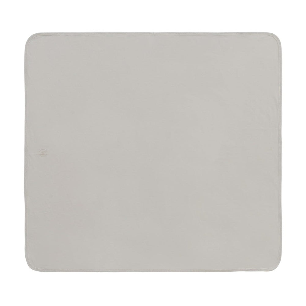 Knit Pointelle Blanket - Stone