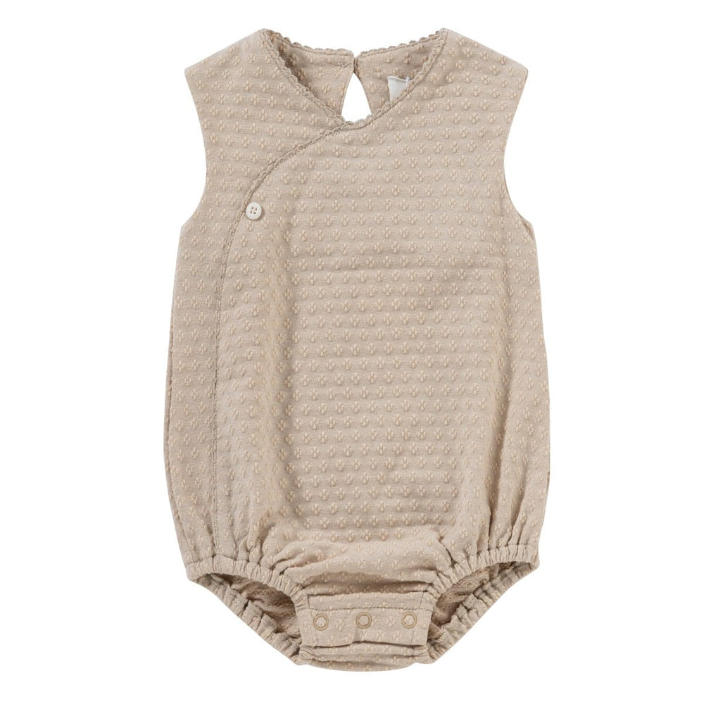 Textured Cotton Bubble - Stone