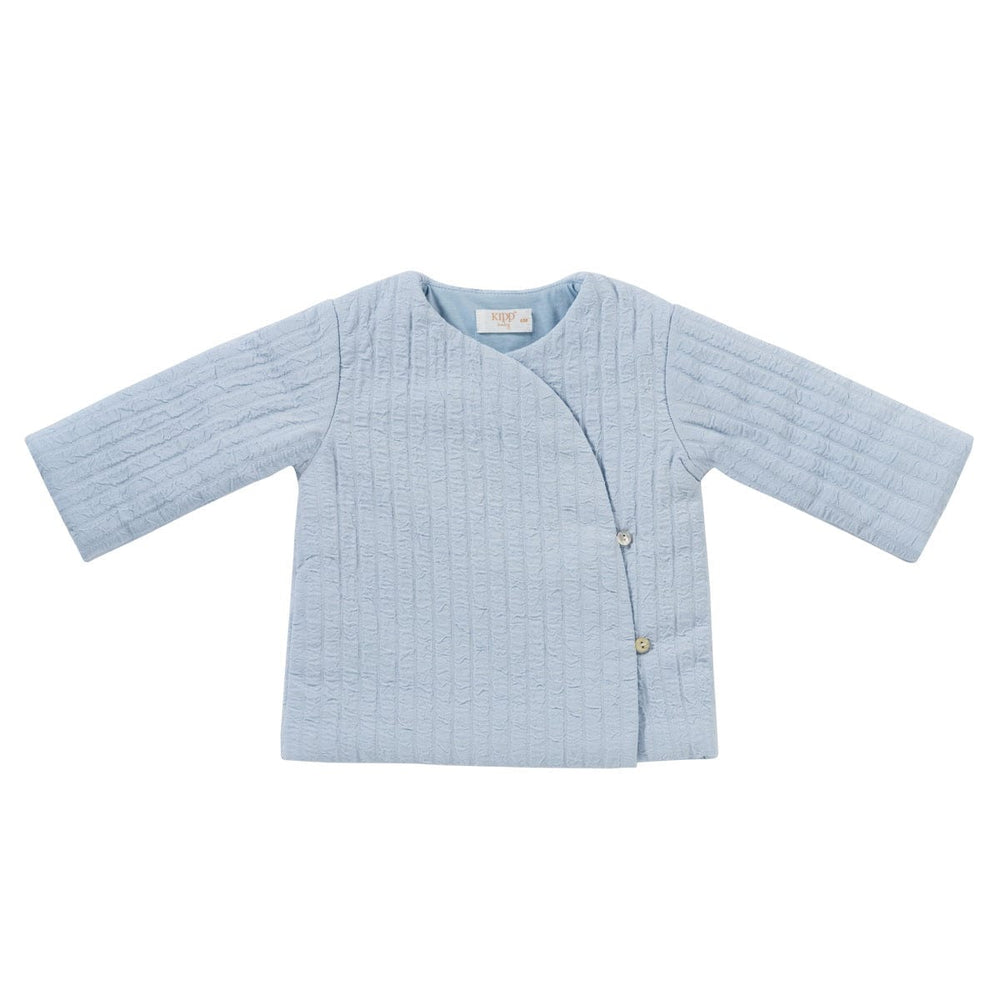 Crinkle Jacket - Blue