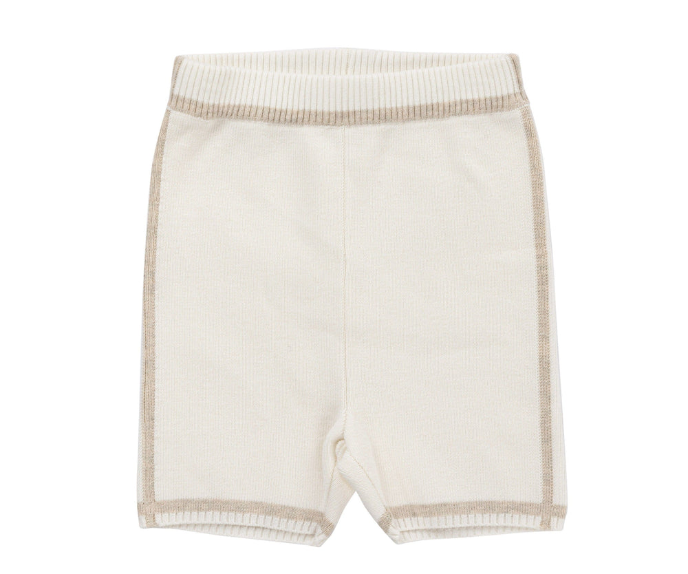 Jasper Knit Pull-On Shorts - Stone