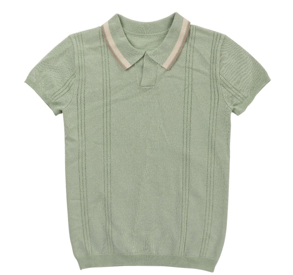 Silas Knit Top - Celery