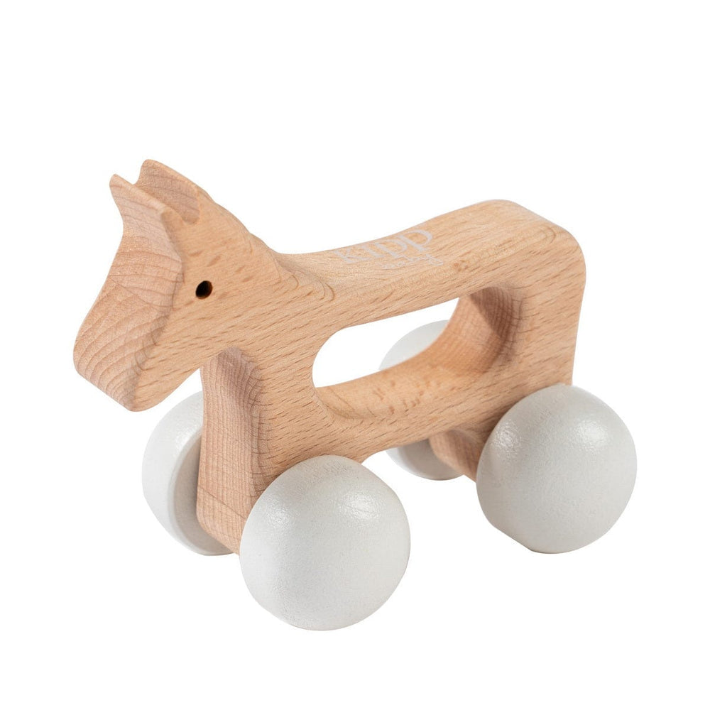 Wood Horse Toy - Stone