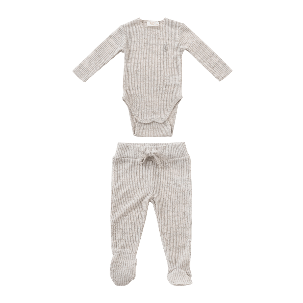 Kipp Slub Knit 2PC Set - Pink