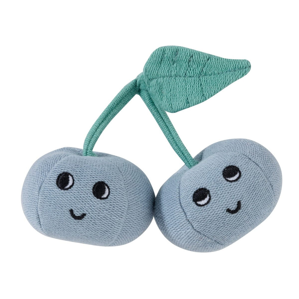 Cherry Rattle Toy - Blue