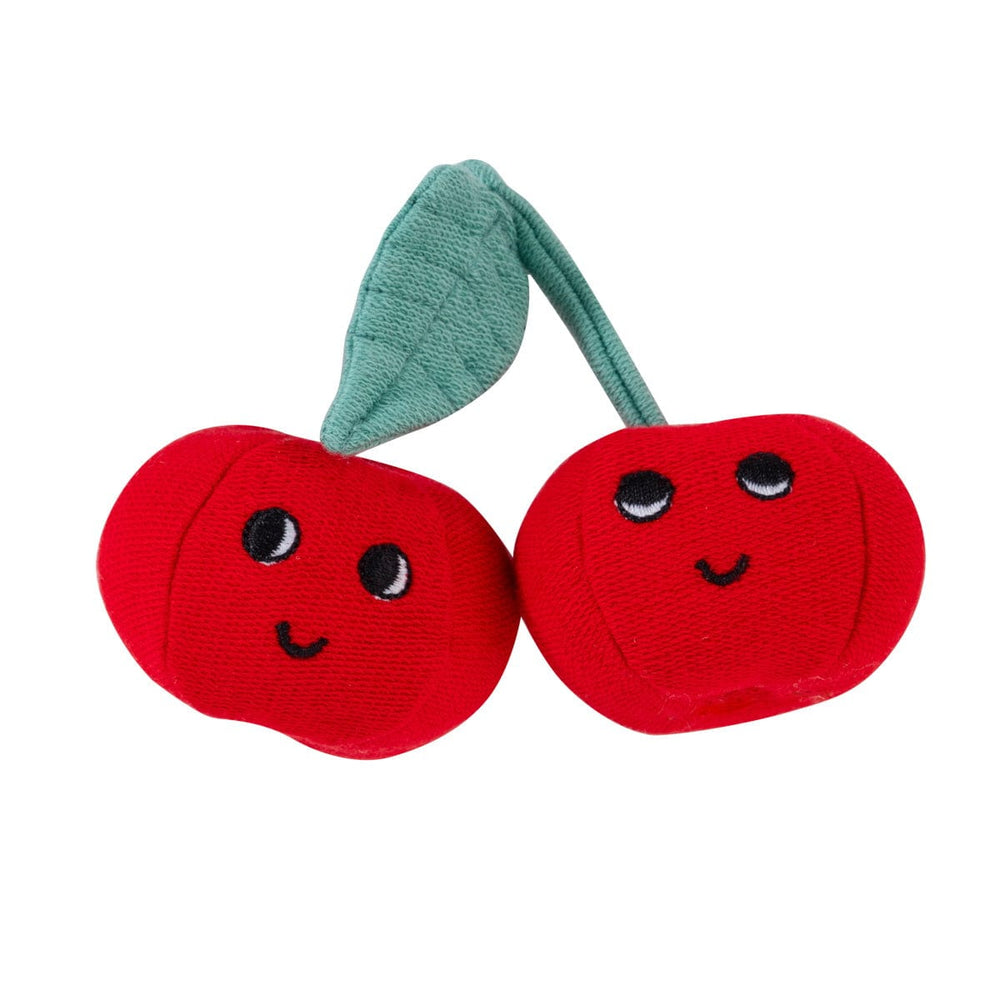 Cherry Rattle Toy - Red