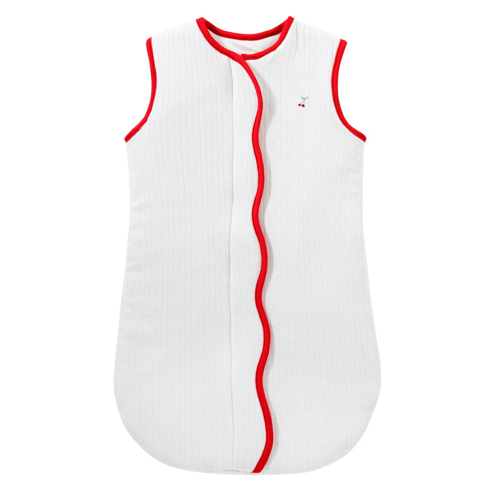 Scallop Sleep Sack - Red
