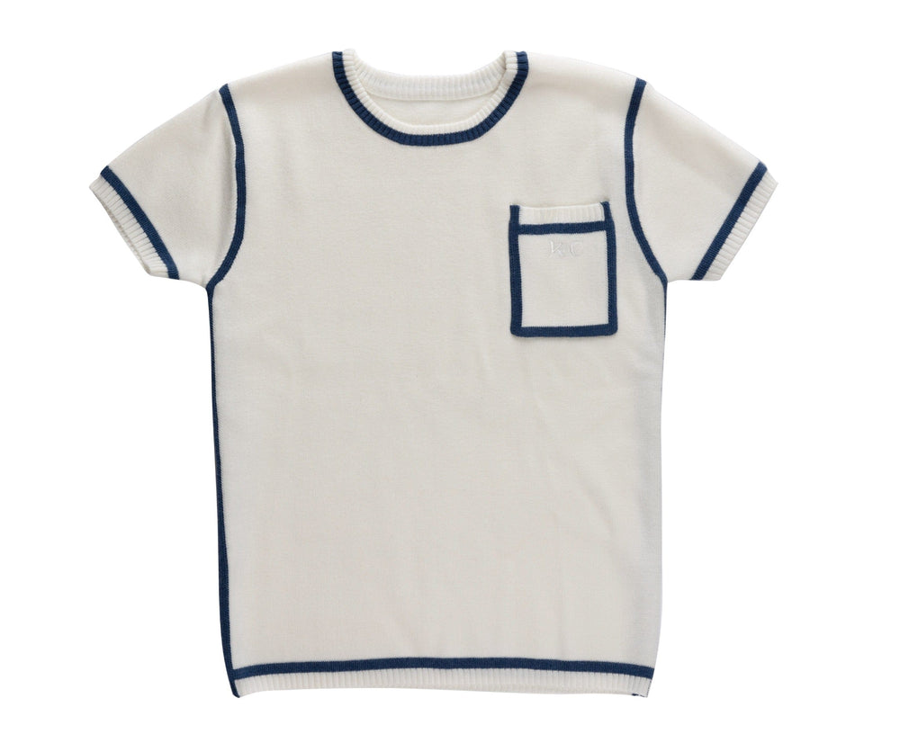Jasper Knit Top - Blue