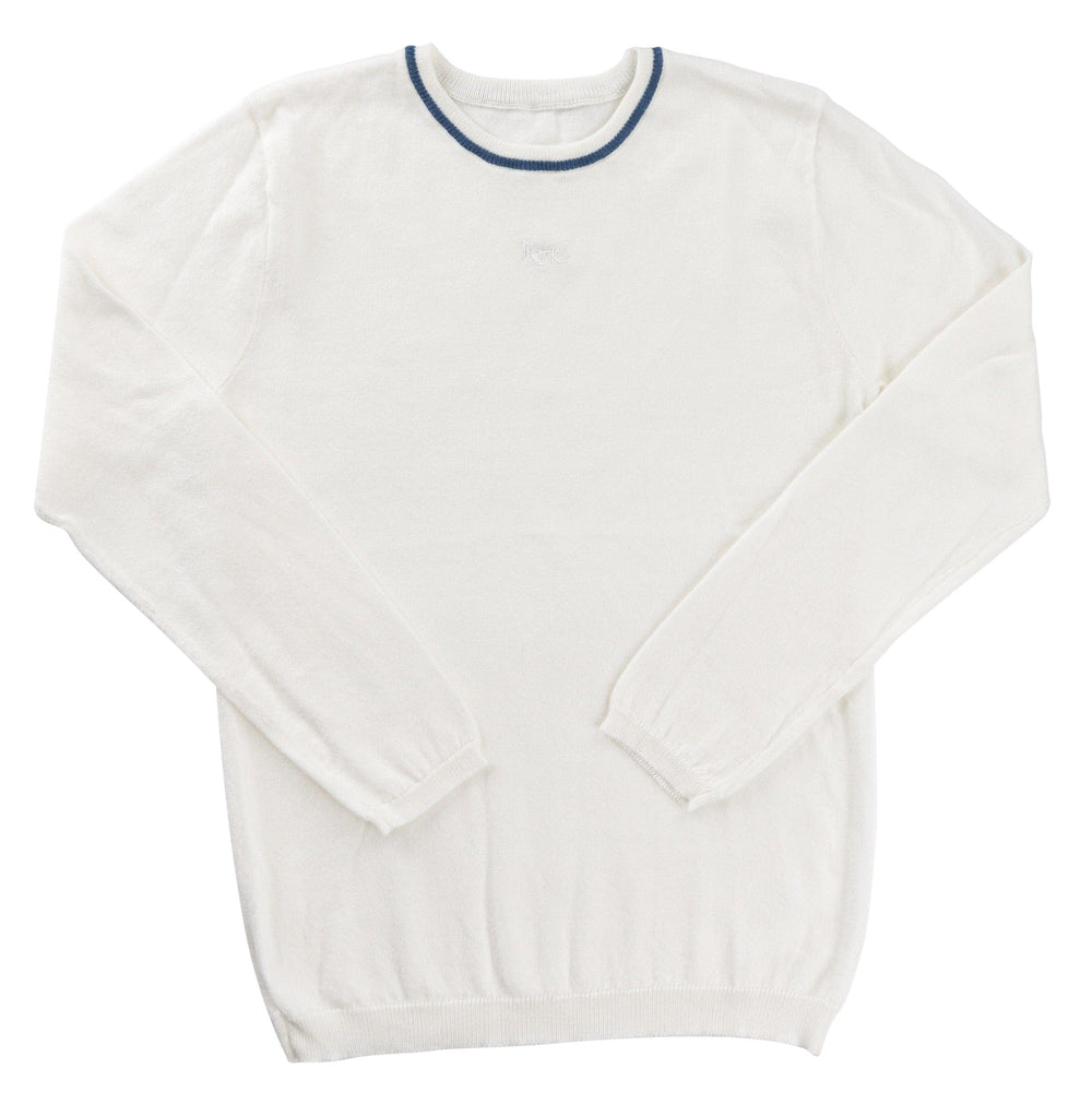 Jasper Long Sleeve Knit Top - Blue