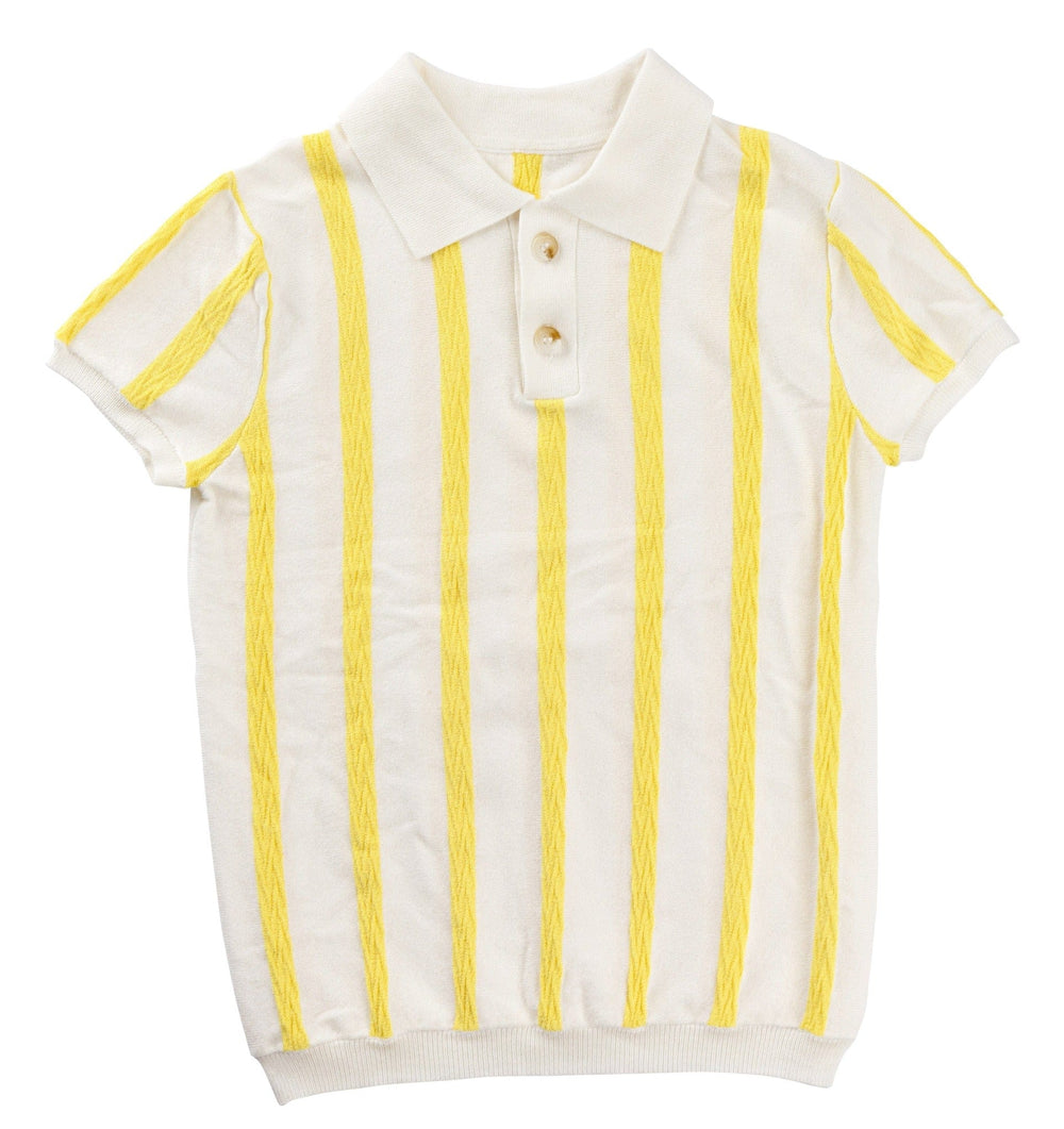 Bruno Knit Top - Yellow
