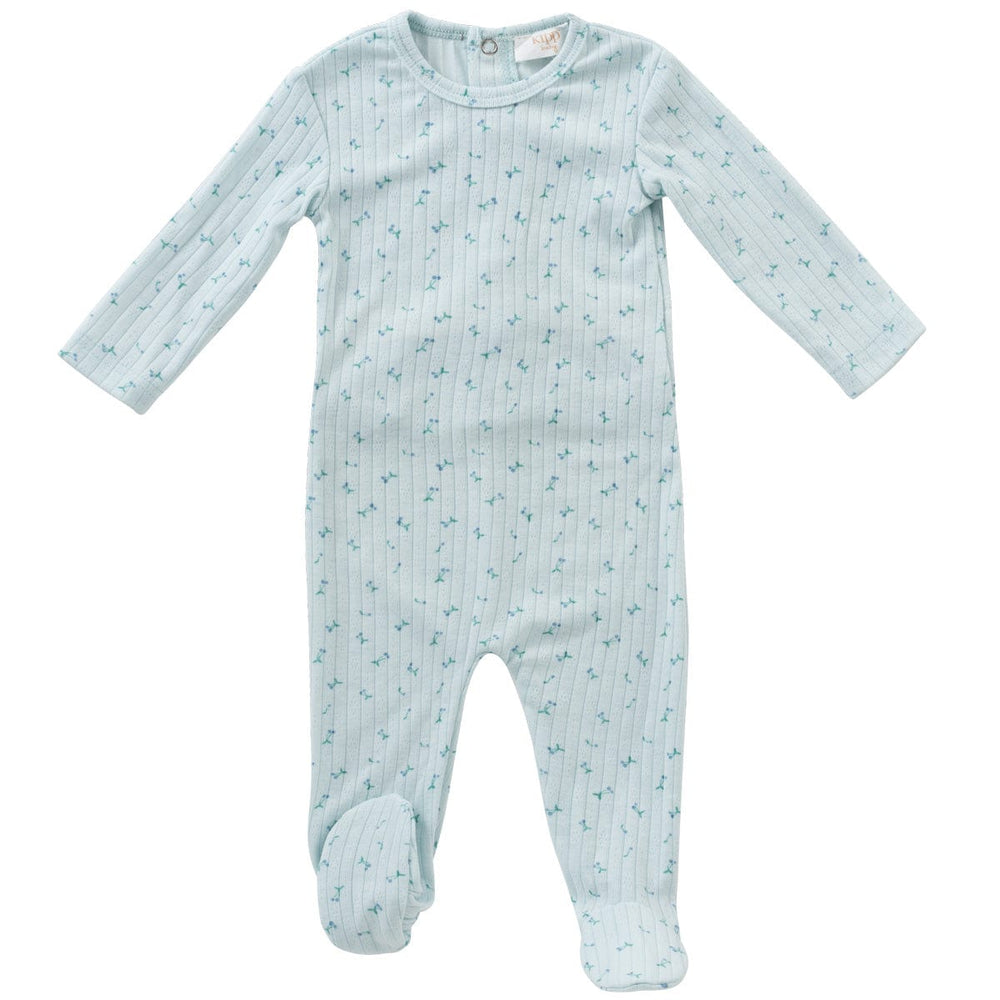 Cherry Romper - Blue