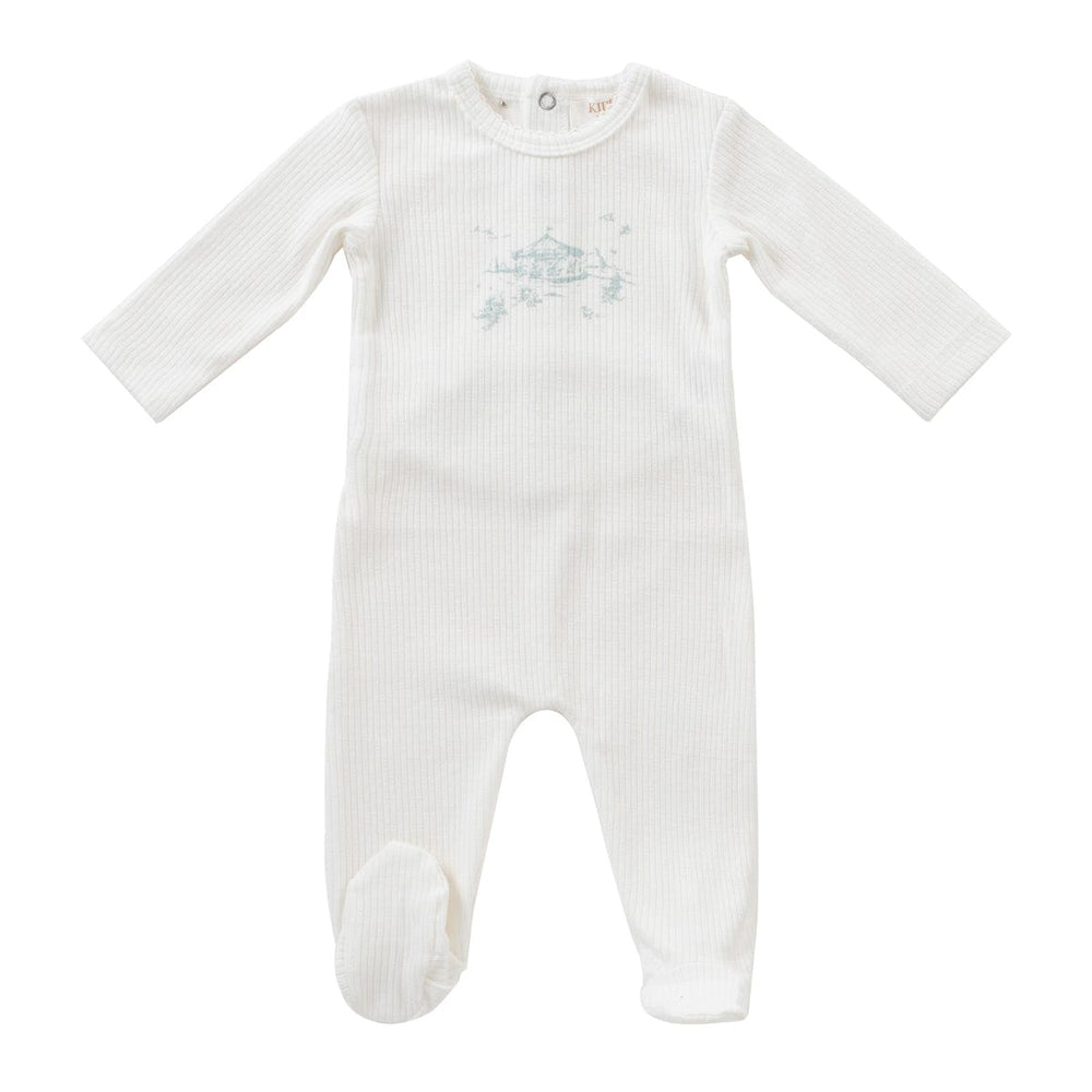 Carousel Romper - Blue