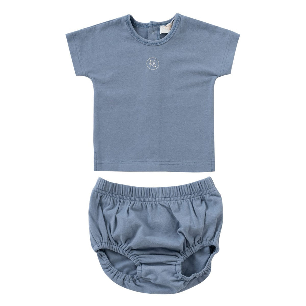 Logo Short Set - Blue