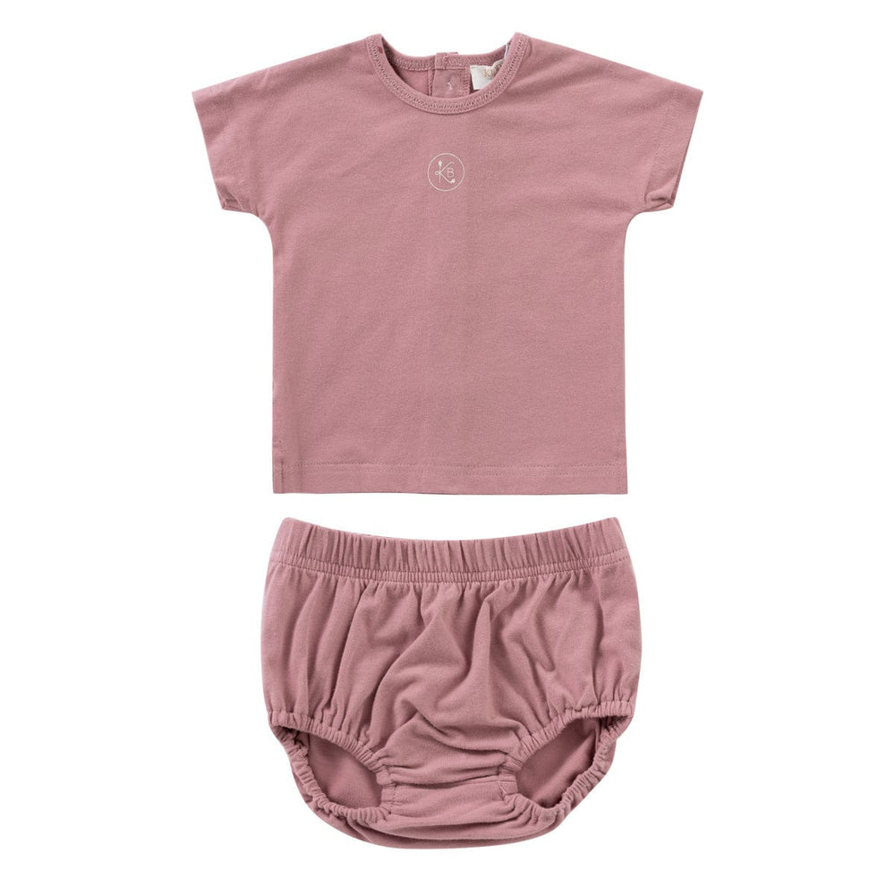 Logo Short Set - Pink