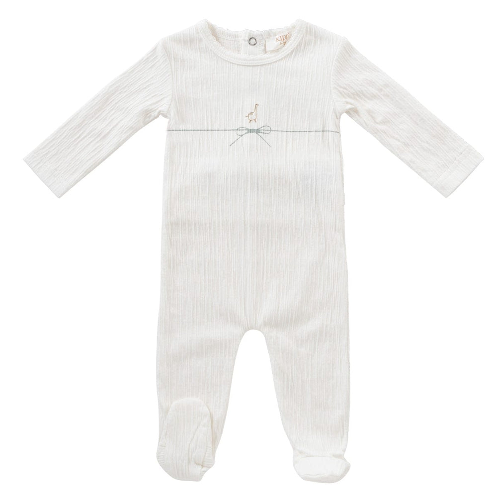 String Bow Romper - Sage