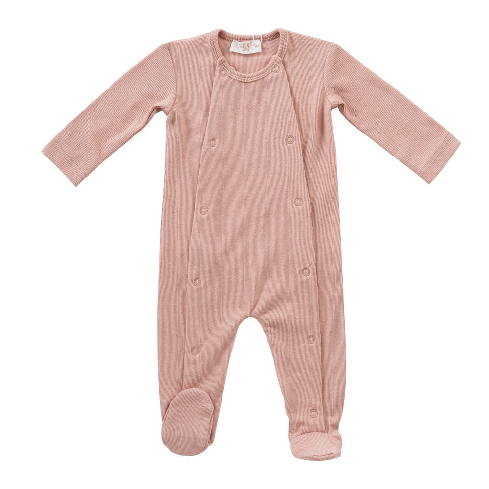Rib KB Romper - Pink