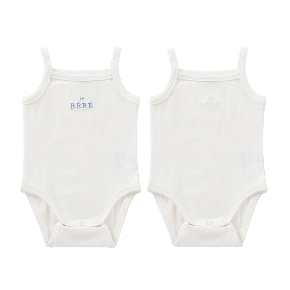 Bebe Onesies Set of 2 - Blue