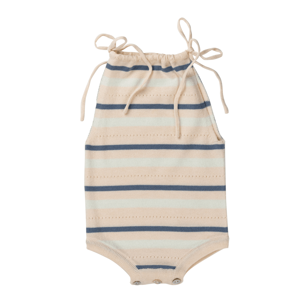 Stripe Knit Bubble - Celery