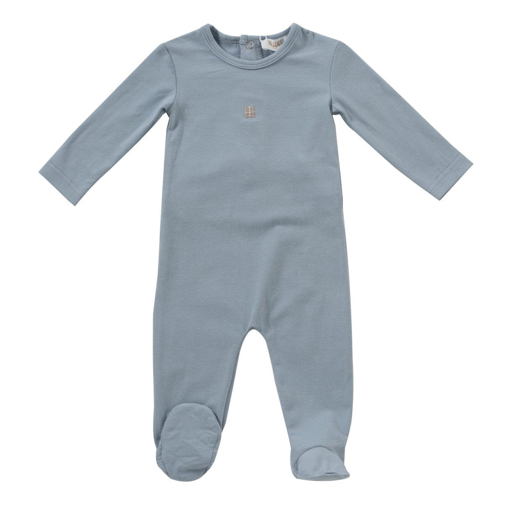 Gift Box Romper - Blue