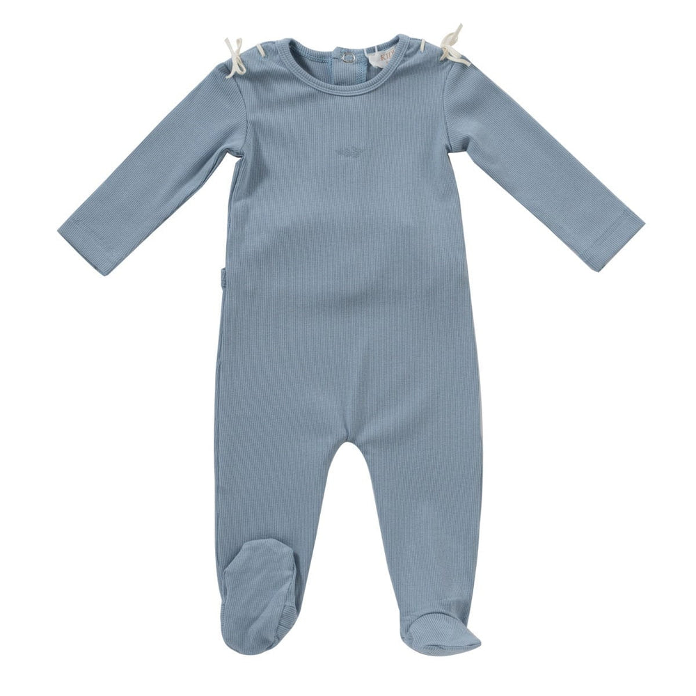 Laced Romper - Blue