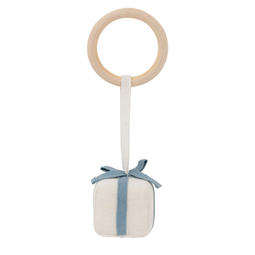 Gift Box Rattle Toy - Blue