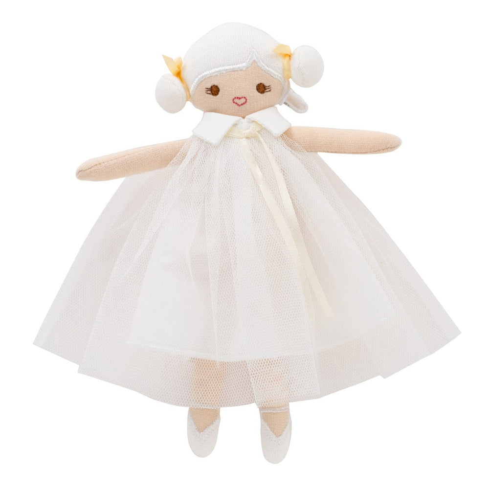 Mia Plush Doll - White