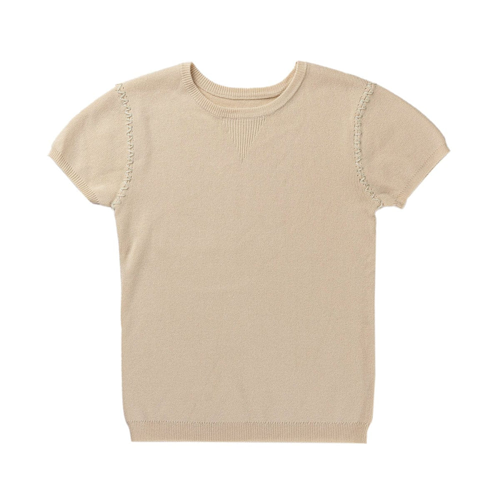 Enzo Solid Knit Top - Green