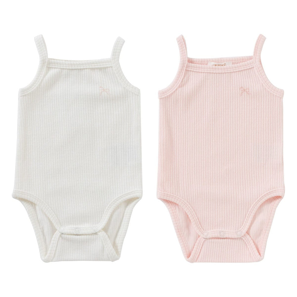 Flying Ribbons Onesie Set of 2 - Pink