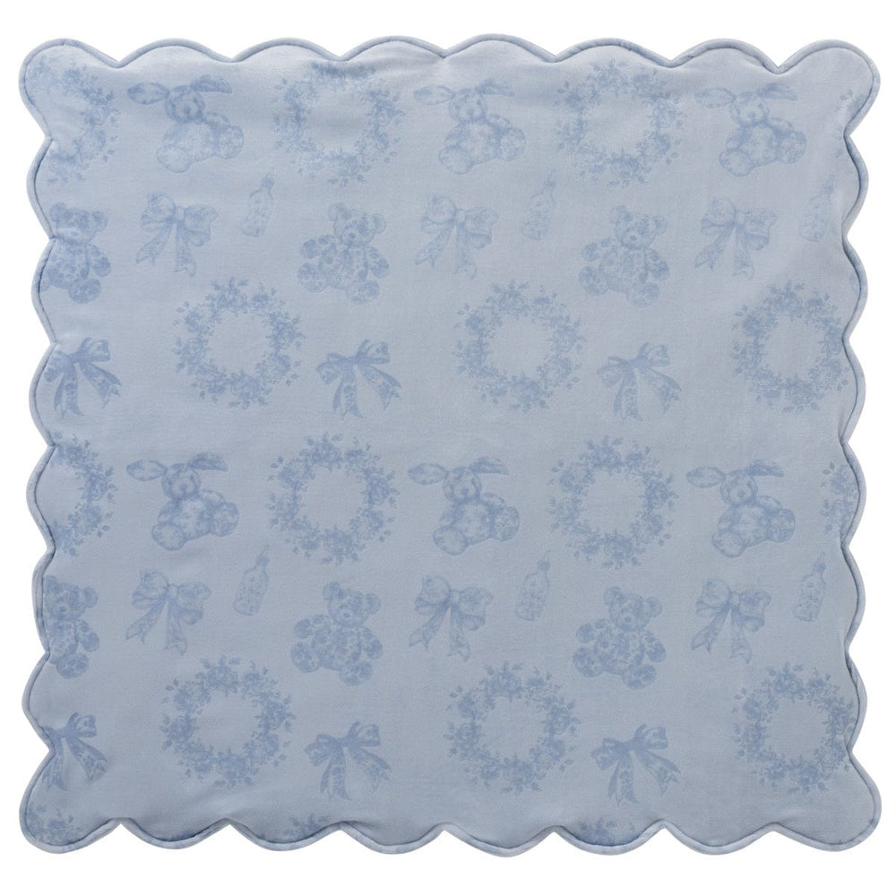 Petit Toile Blanket - Blue