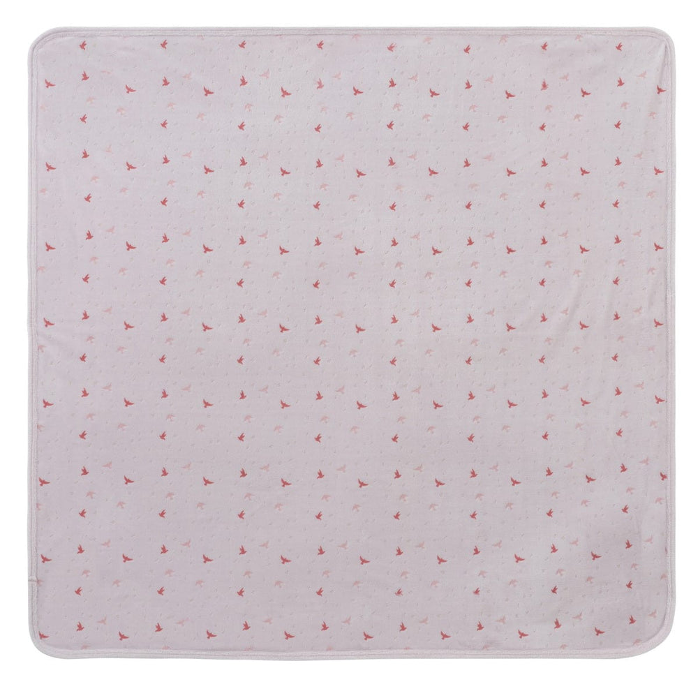 Songbird Cotton Blanket - Pink