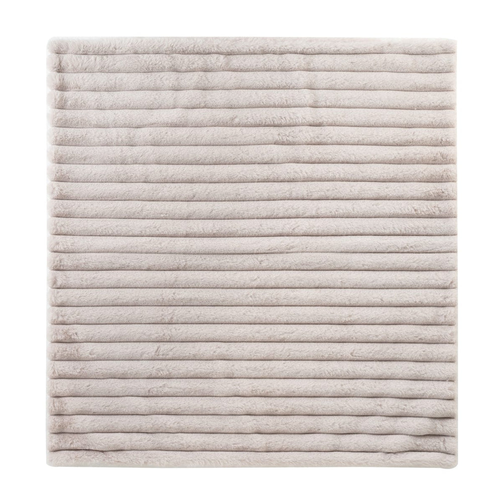 Luxe Fur Blanket - Stone