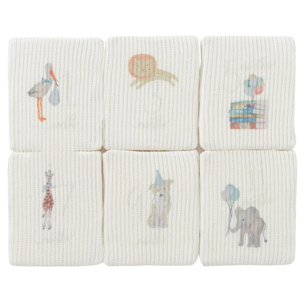 Plush Milestone Toy - Blue