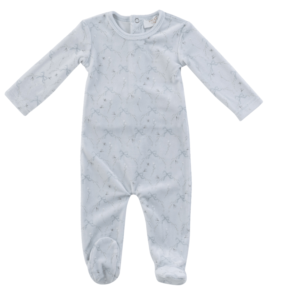 Flying Ribbons Romper - Blue