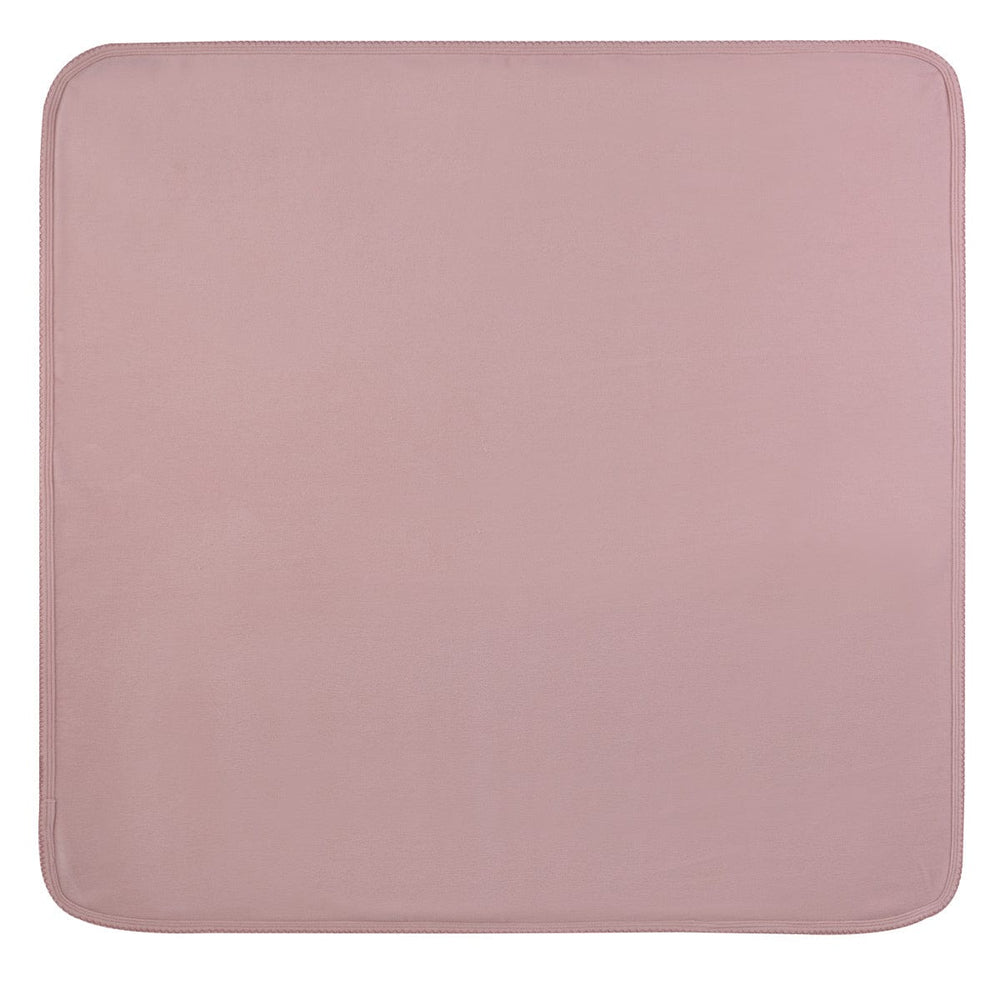 Felt Bow Blanket - Pink