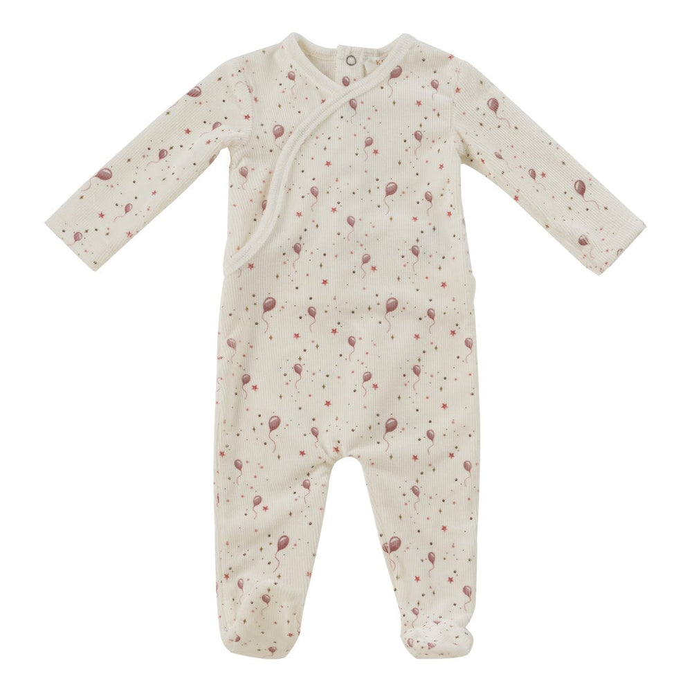 Balloon Star Romper - Pink