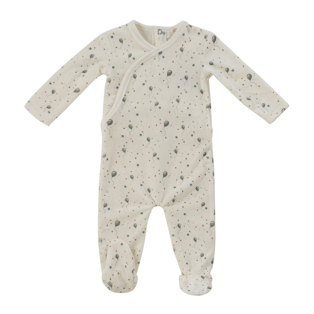 Balloon Star Romper - Blue