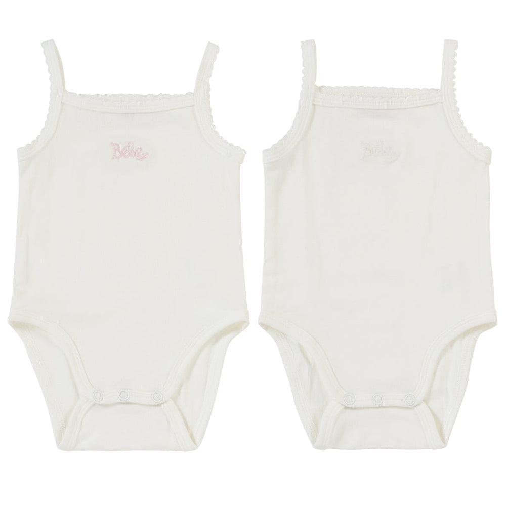 KIPP Bebe Onesies Set of 2 - Pink