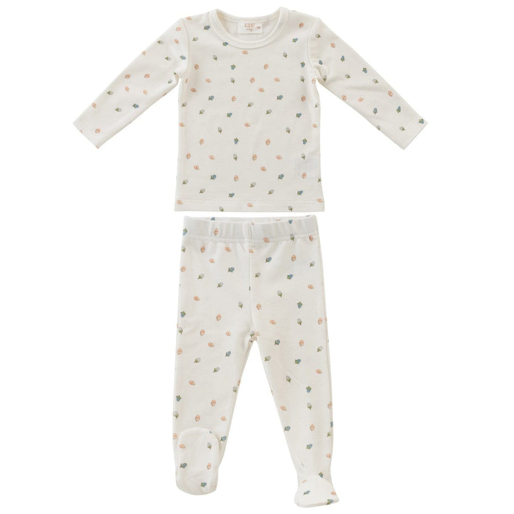 Nutmeg Oak 2PC Set - Blue