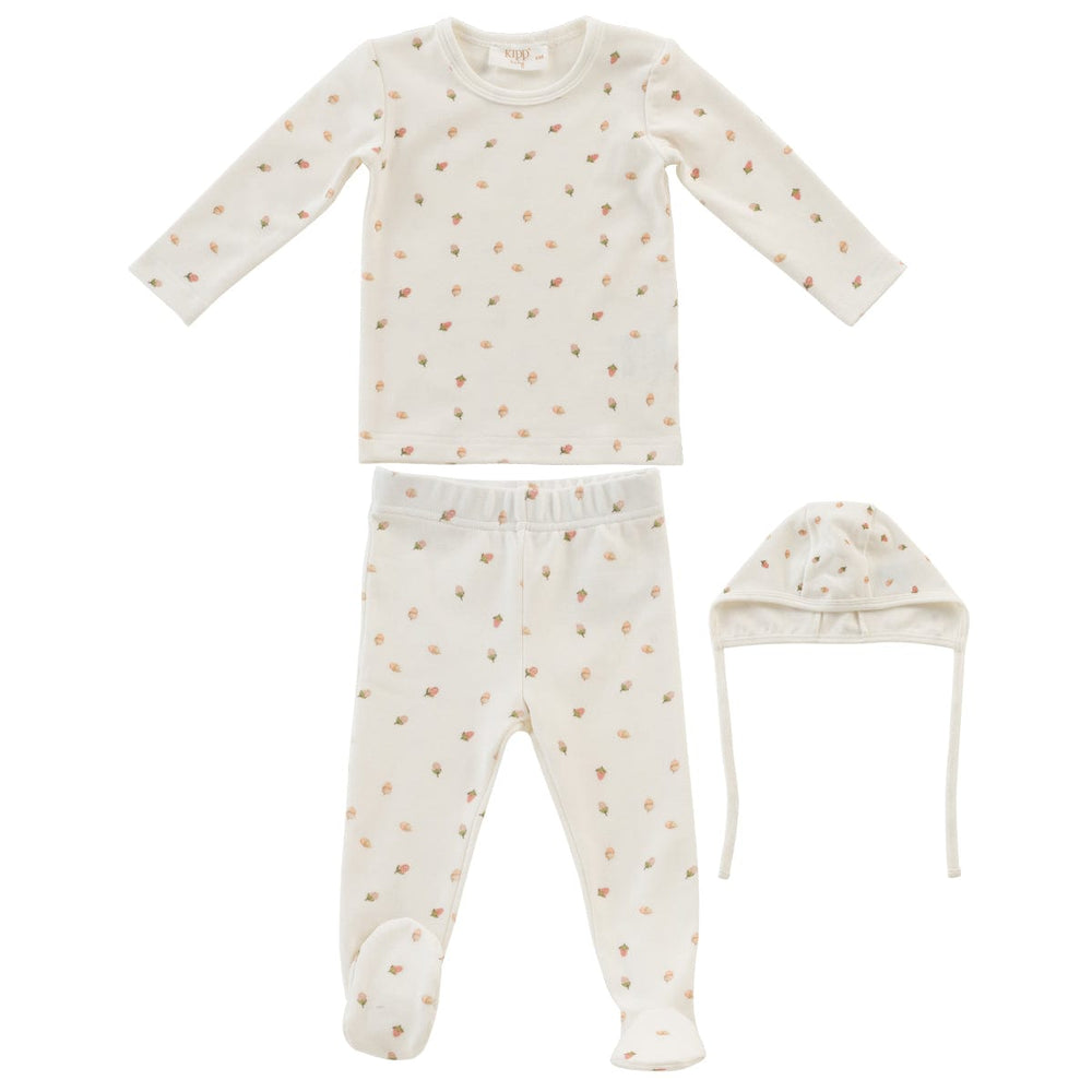Nutmeg Oak Cotton 3PC Set - Pink
