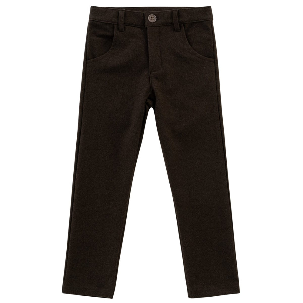 Brandi Slim Stretch Pant - Chocolate