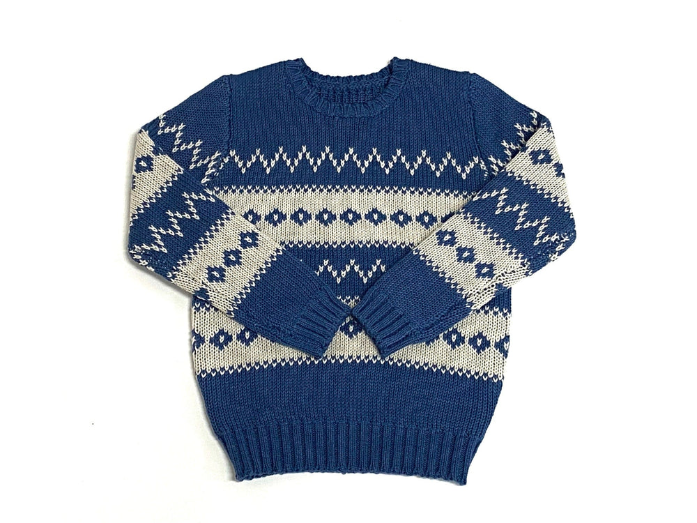 Justin Knit Sweater - Blue