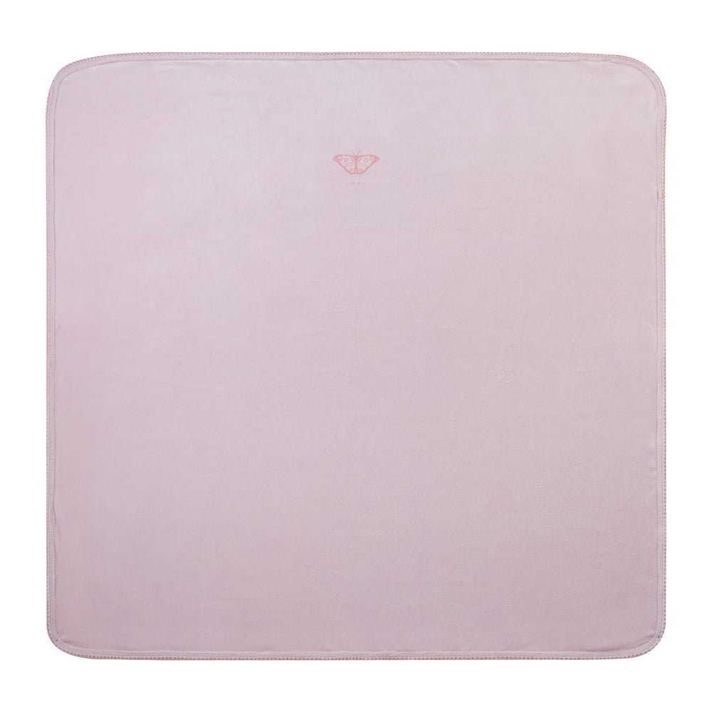 Flutter Velour Blanket - Pink