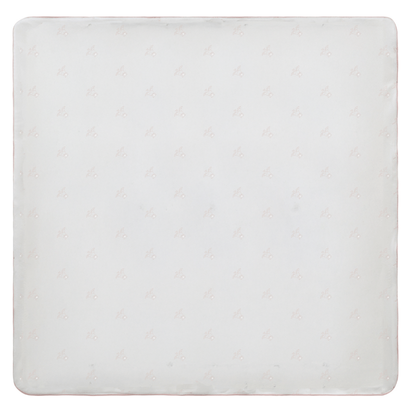 Flying Feathers Pattern Blanket - Pink