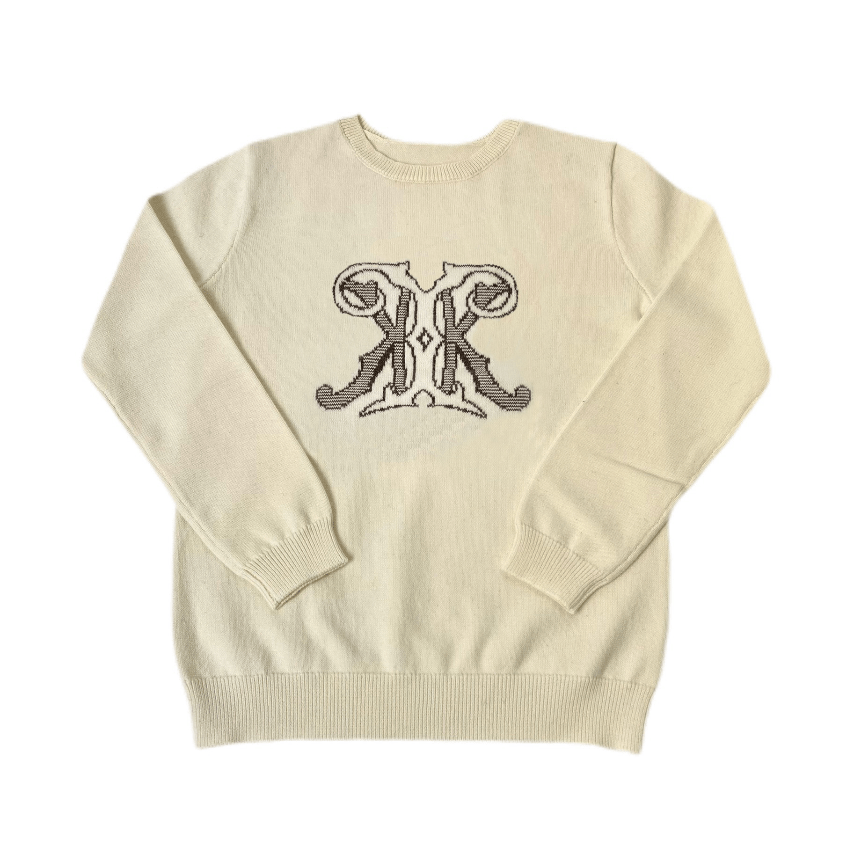 Everette Knit Sweater - White