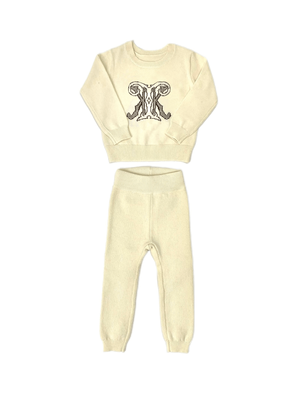 Everette Knit Set - White