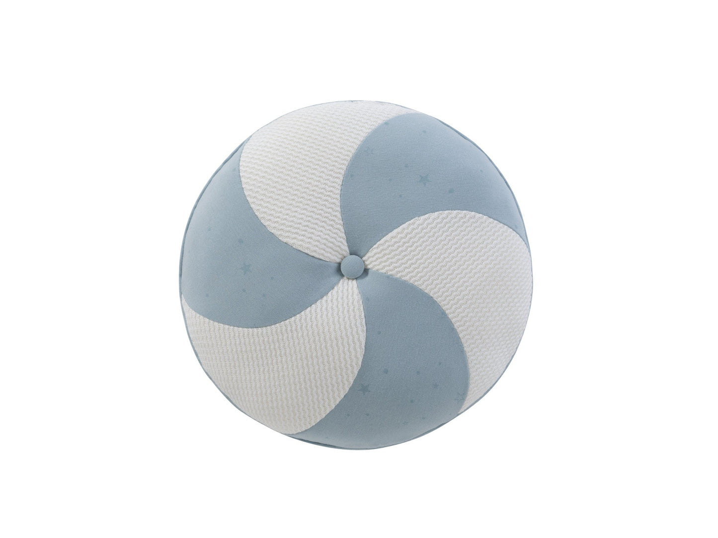 Starlight Pinwheel Pillow - Blue