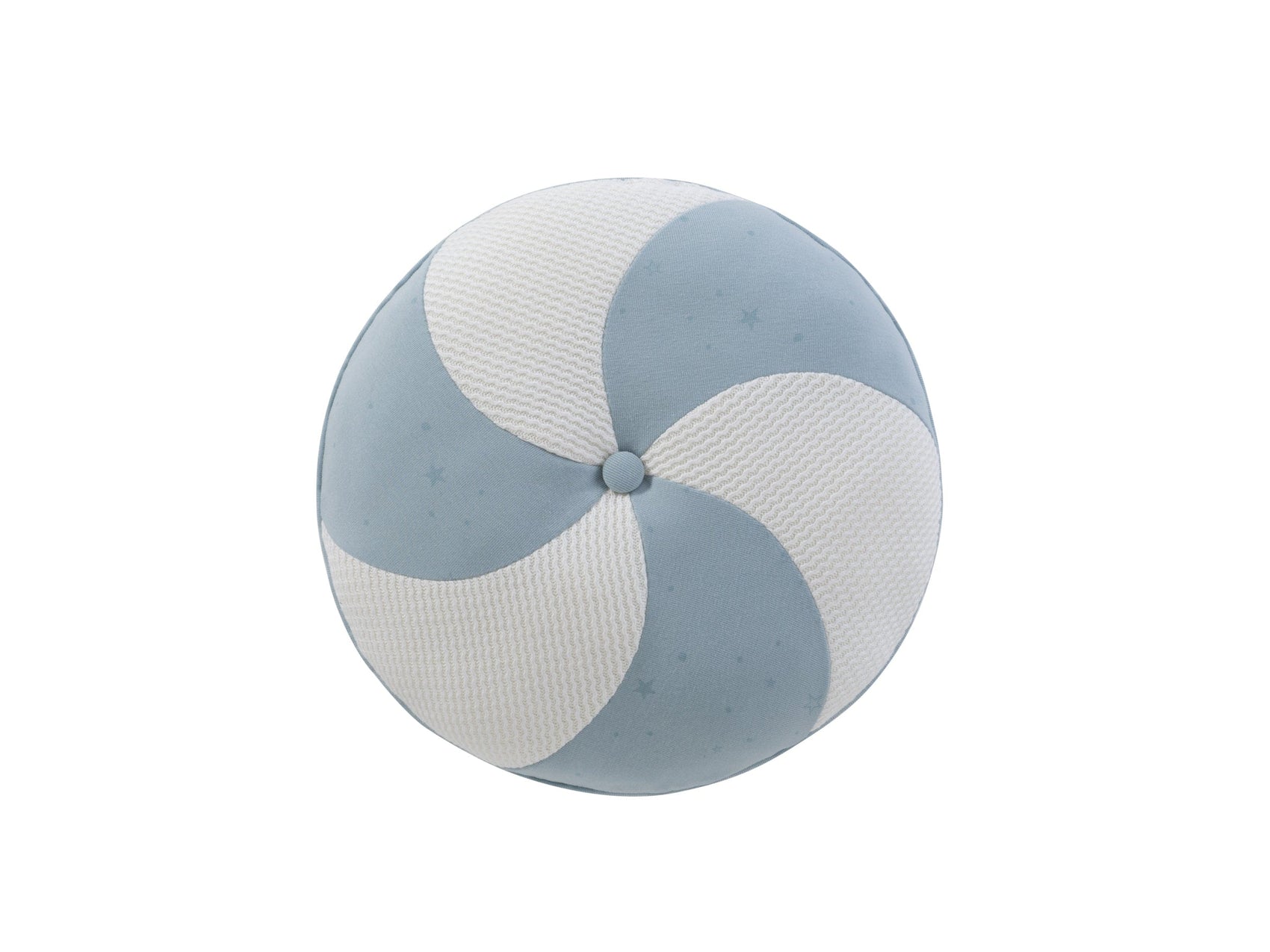 Starlight Pinwheel Pillow - Blue