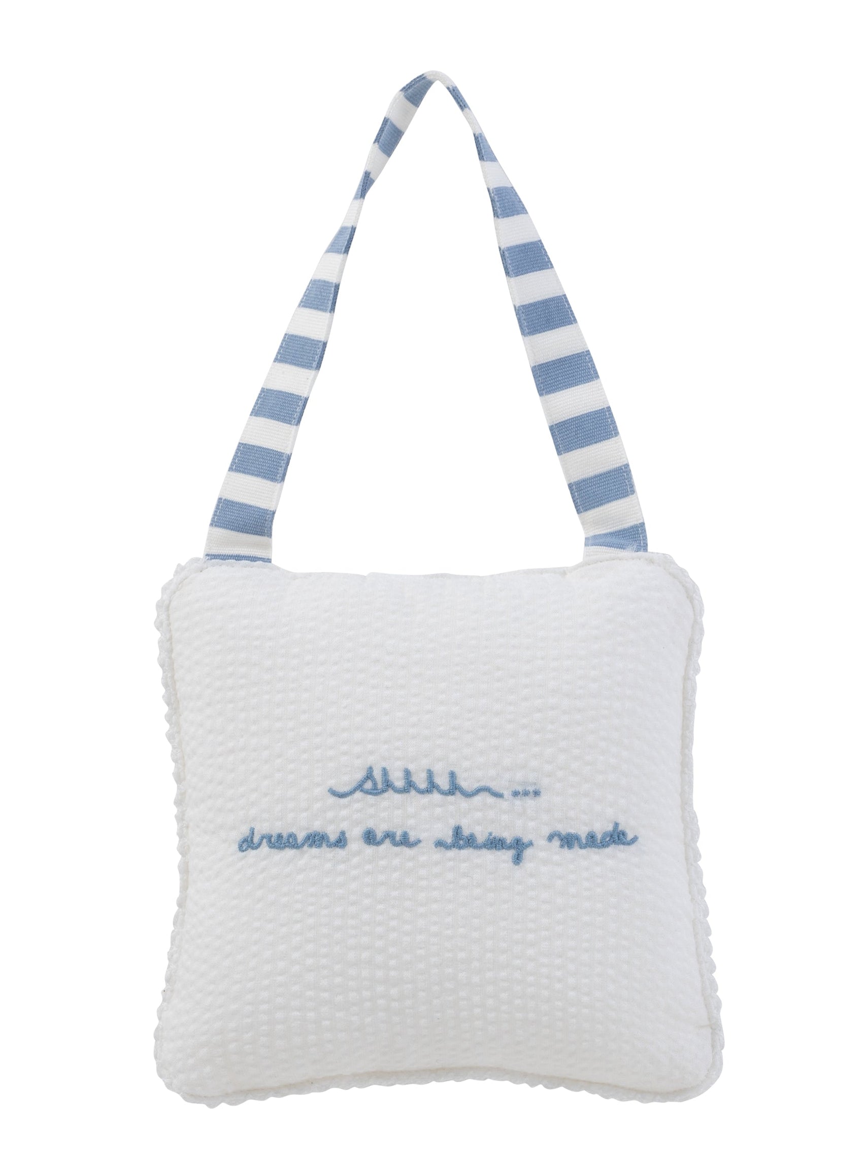 Enfant Sleeping Door Pillow - Blue