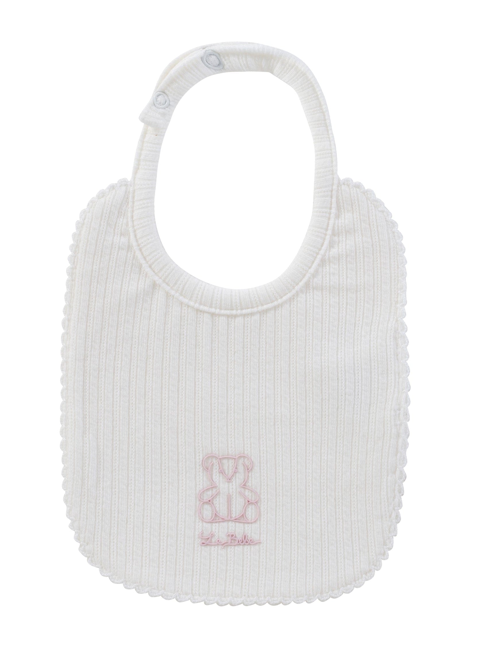 Teddy Bib - Pink