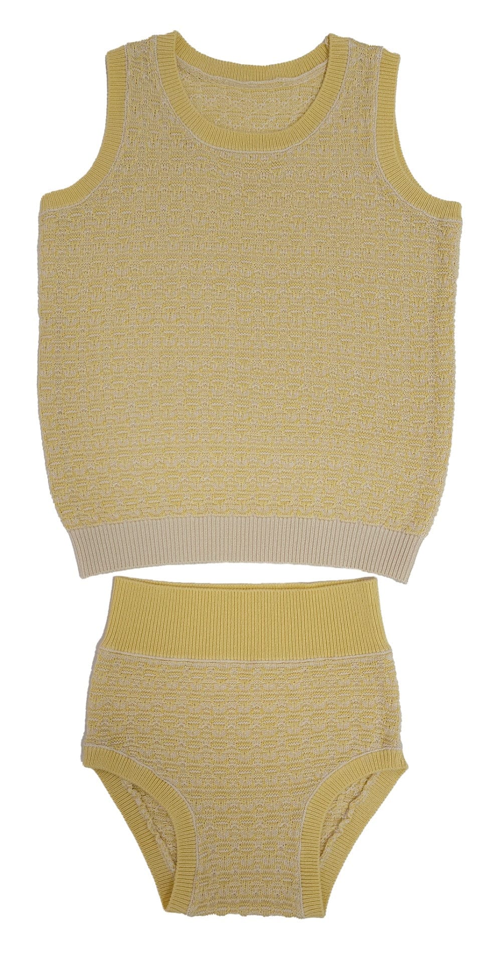 Logan Knit Set - Yellow