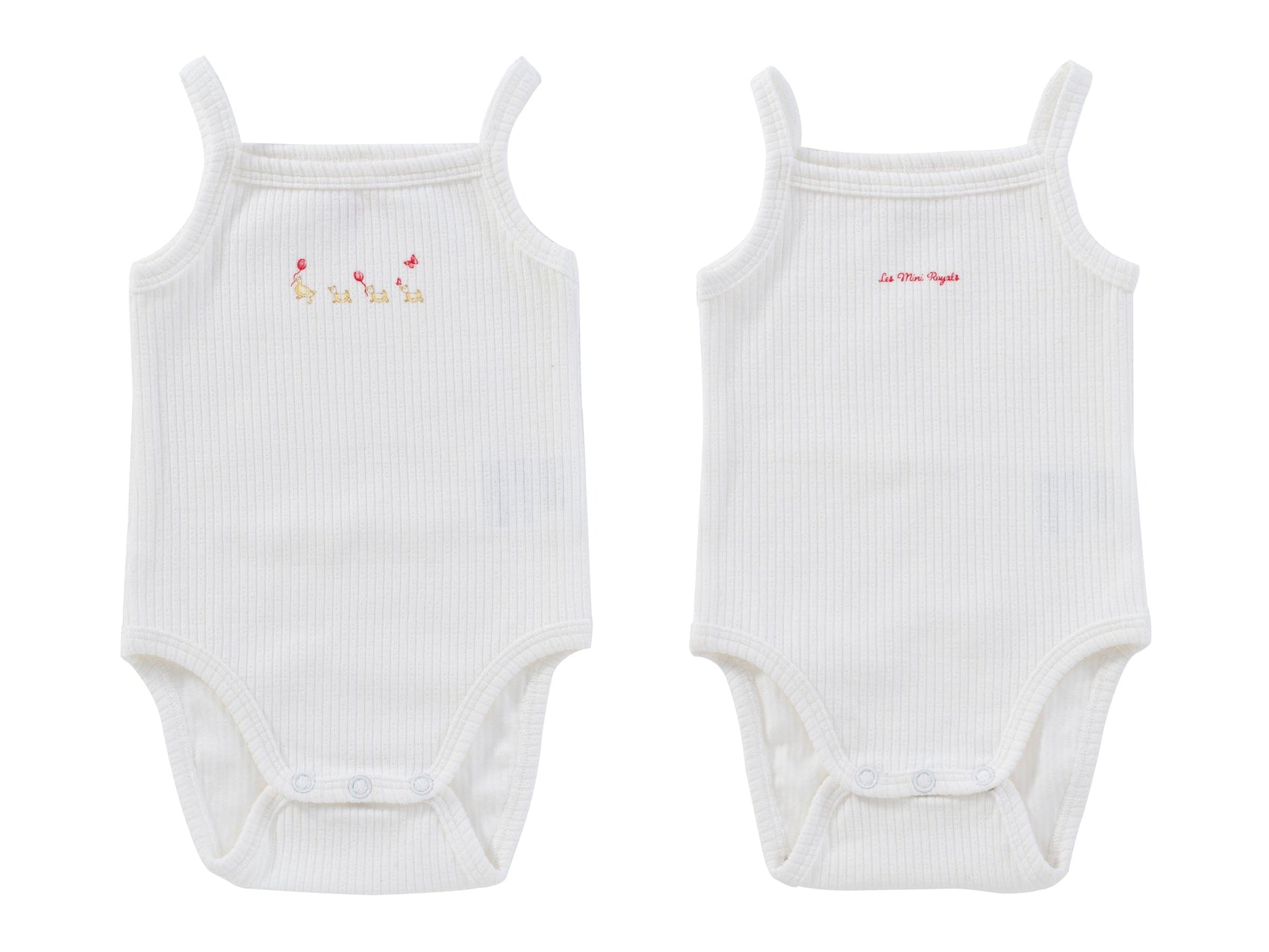 Mini Royals Onesie Set of 2 - Red